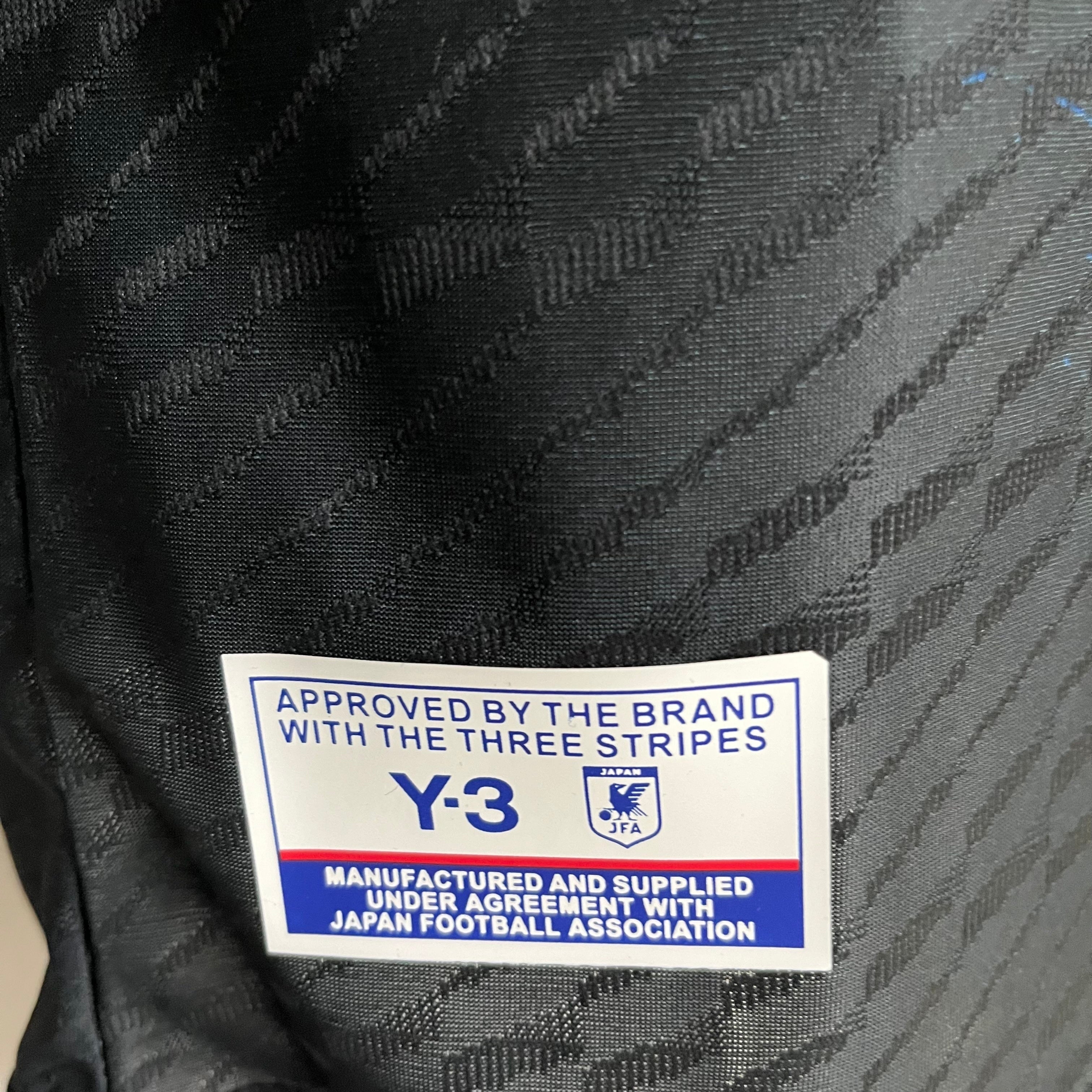 Player Edition 2024/25 Japan Y3 Special Edition Jersey Black and Blue