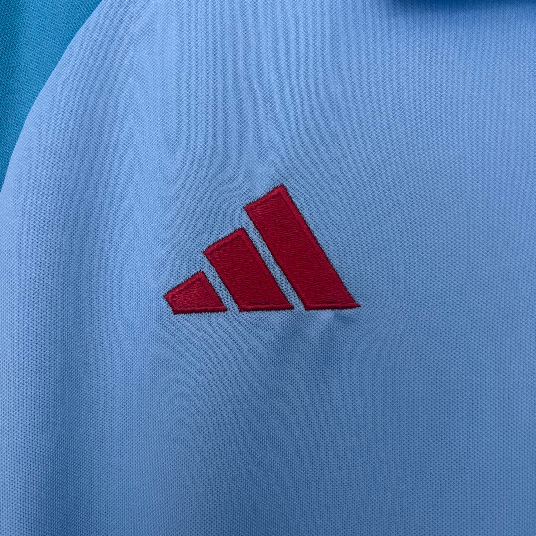 25 26 Polo Flamengo Training Suit Blue