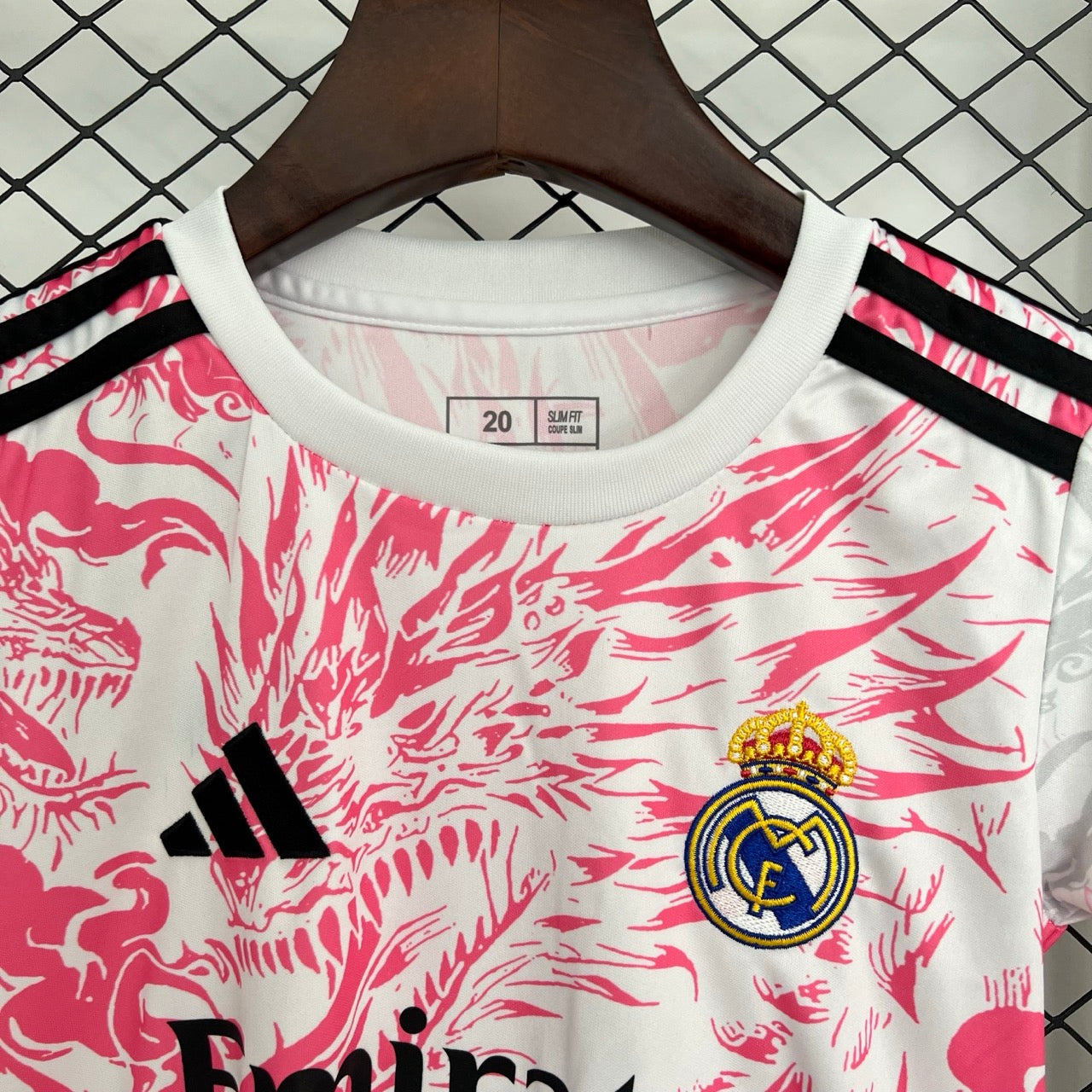 25 26 Kids Real Madrid Special Edition Pink White