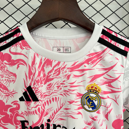25 26 Kids Real Madrid Special Edition Pink White