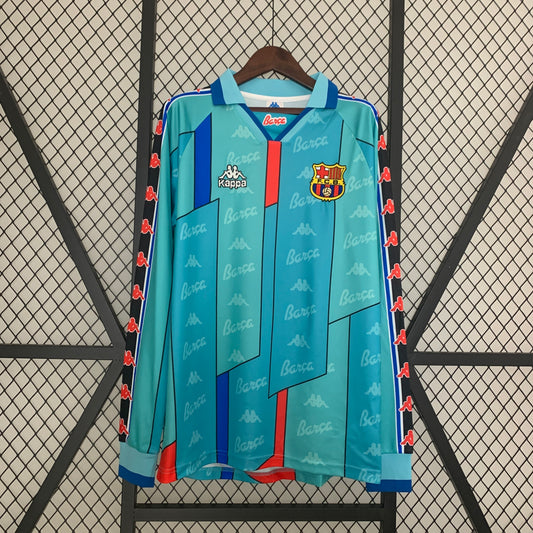 Retro Long Sleeve Barcelona 96/97 Away