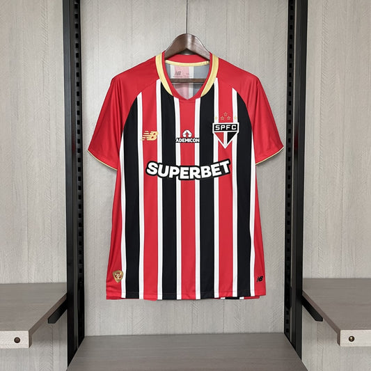 2025 26 São Paulo Away Jersey All Sponsors