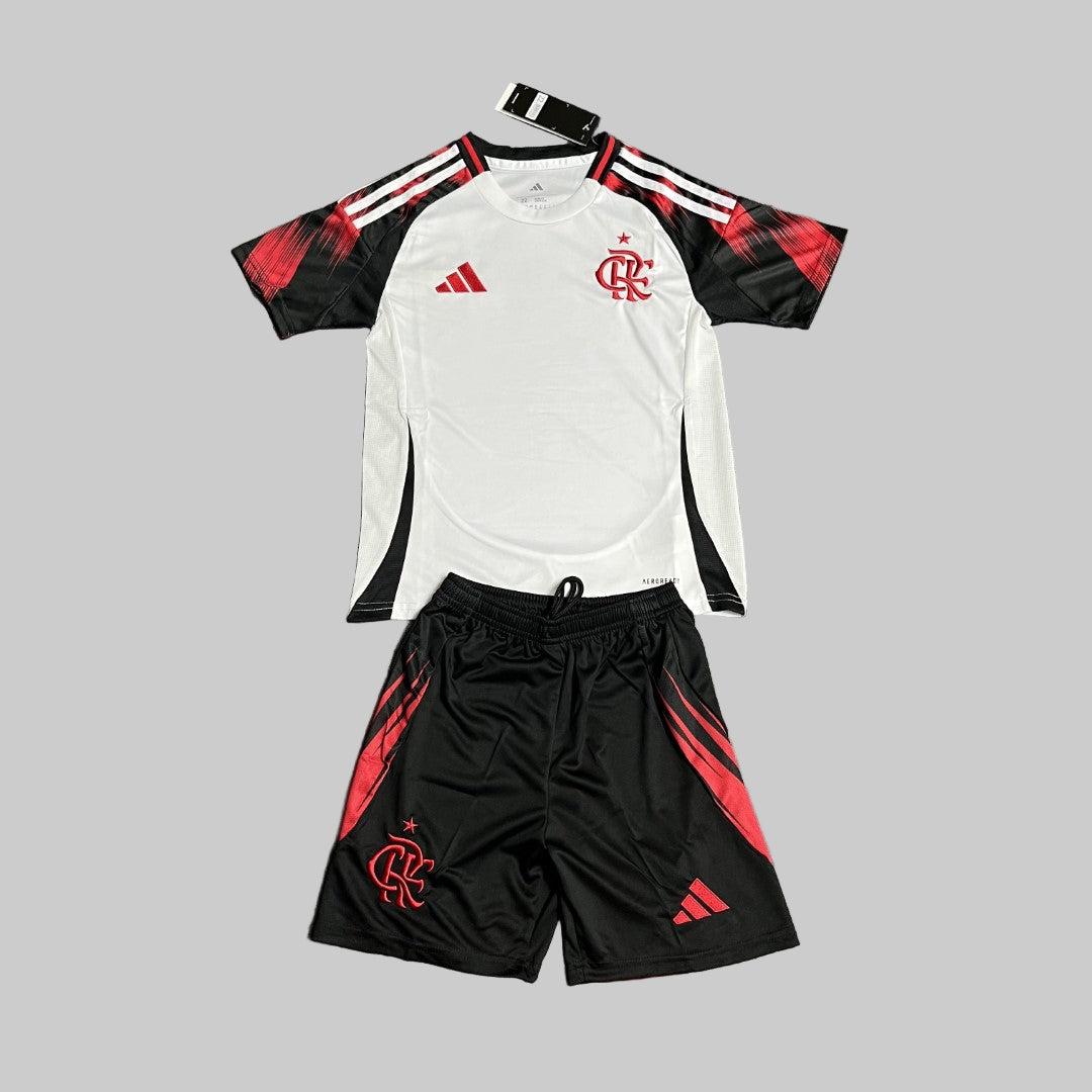 Children's Clothing 2025 26 Flamengo Away Jersey