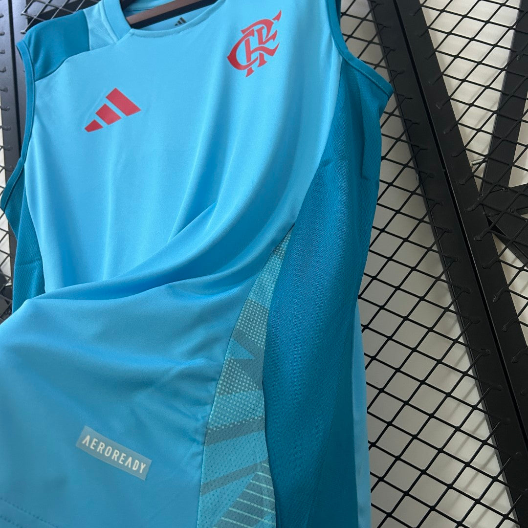 25 26 Vest Flamengo Training Suit Blue