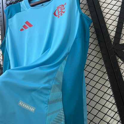 25 26 Vest Flamengo Training Suit Blue
