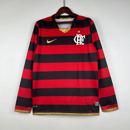Retro Long Sleeve Flamengo 08/09 Home