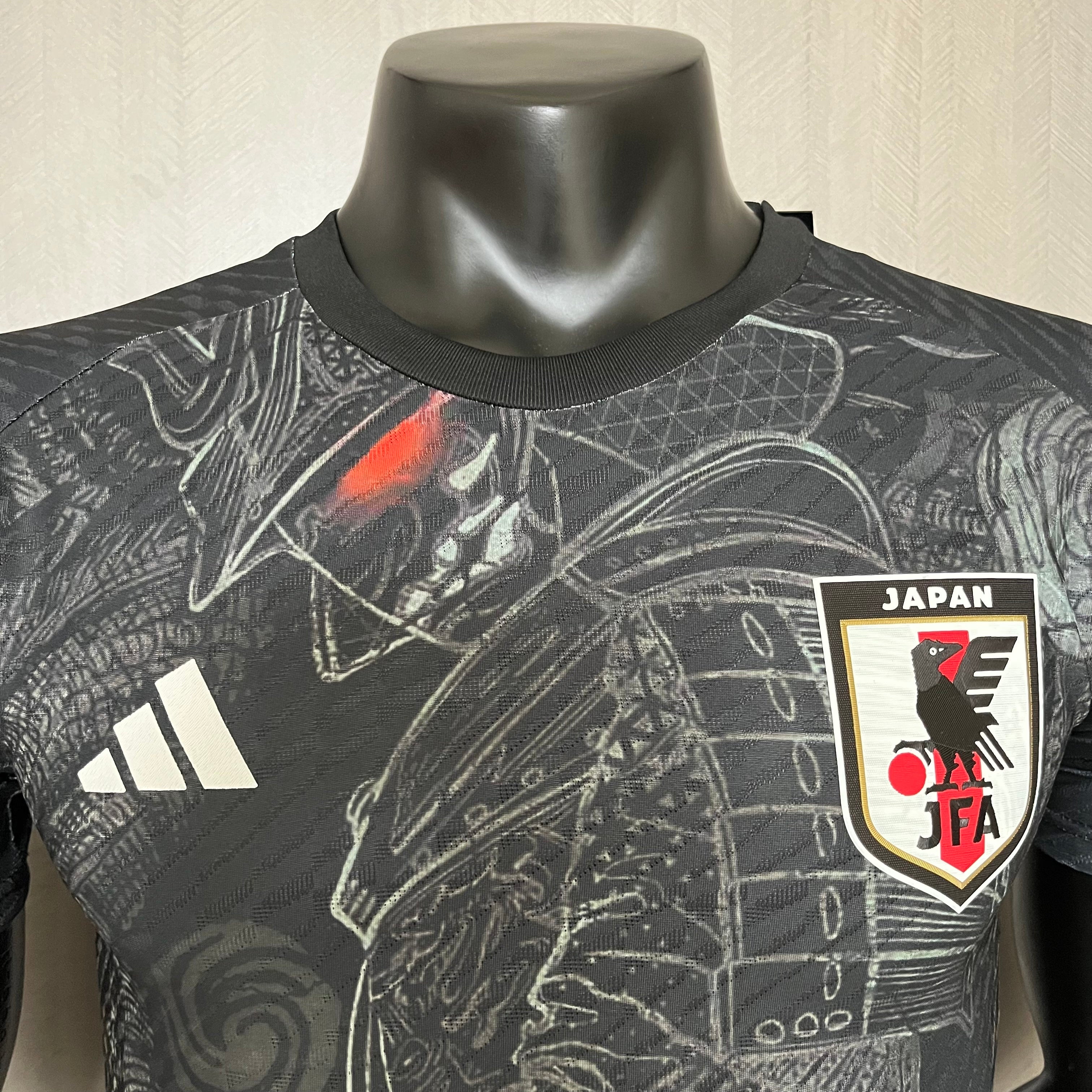 Player Edition 2024/25 Japan Special Edition Jersey Black and Grey