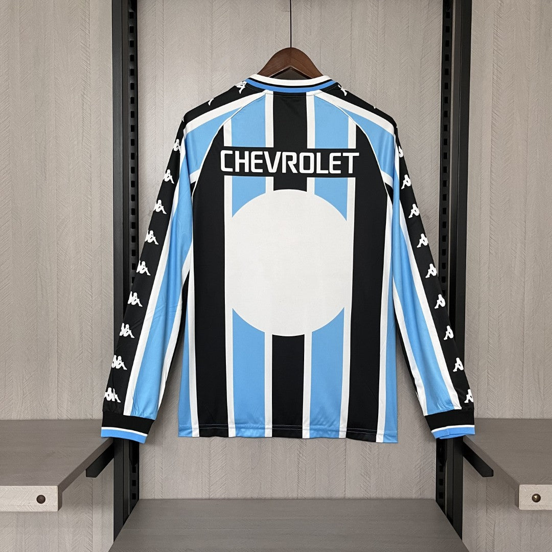Retro Long-sleeved Grêmio 2000 Home Jersey