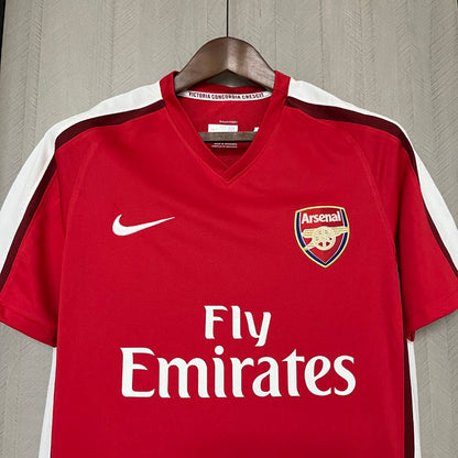 Retro Arsenal 2008 10 Home Jersey