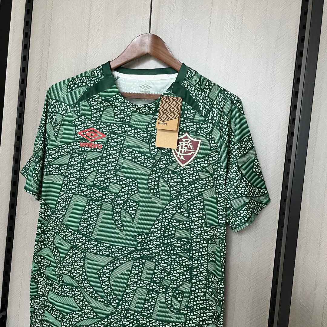2024 25 Fluminense Pre-match Green Jersey