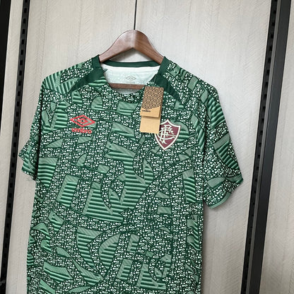2024 25 Fluminense Pre-match Green Jersey