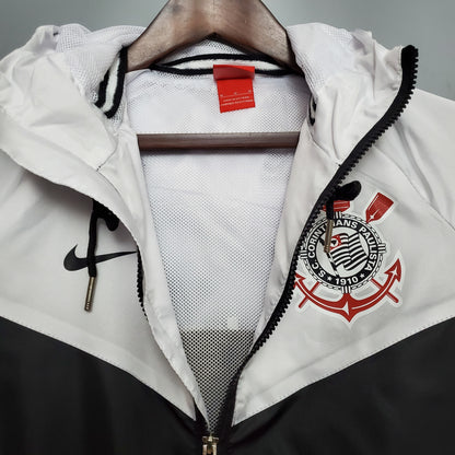 Windbreaker Corinthians Black & White