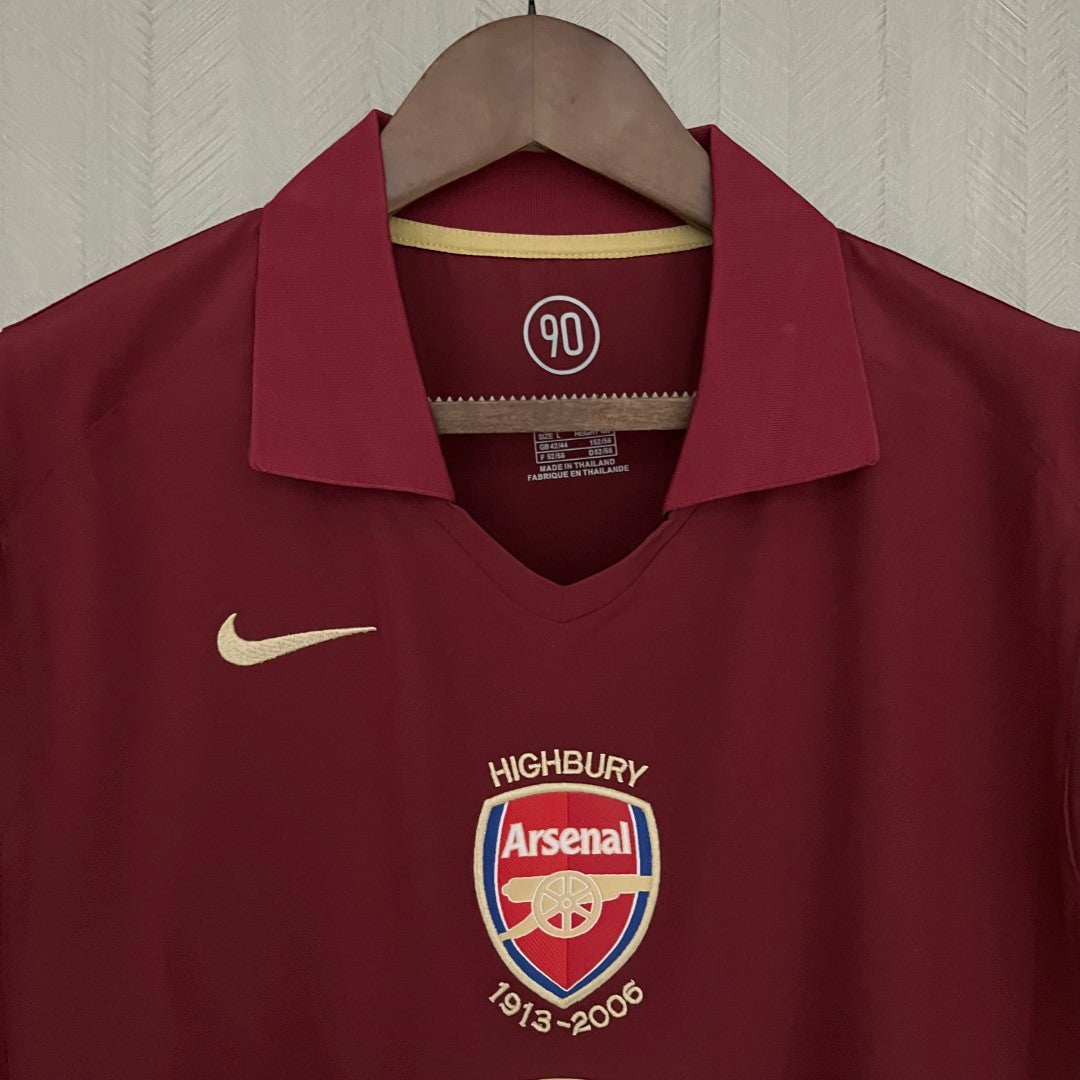 Retro Arsenal 2005 06 Home