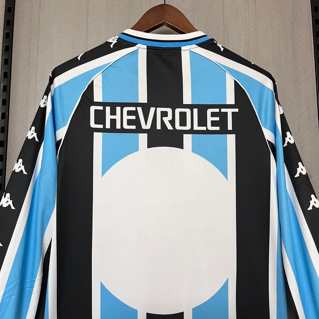 Retro Long-sleeved Grêmio 2000 Home Jersey