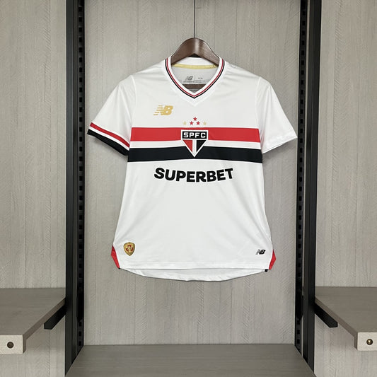 Women's 2025 26 São Paulo Home Jersey