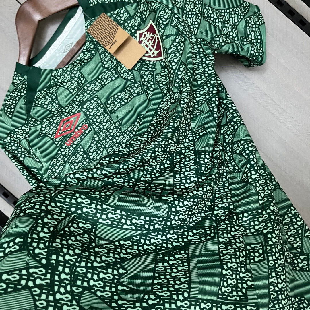 2024 25 Fluminense Pre-match Green Jersey