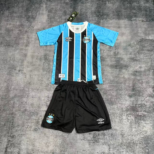 Kids 2025 26 Grêmio Home Jersey