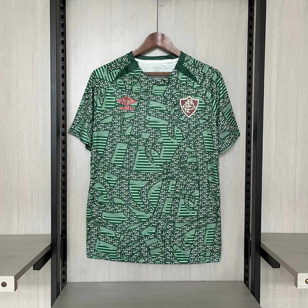 2024 25 Fluminense Pre-match Green Jersey