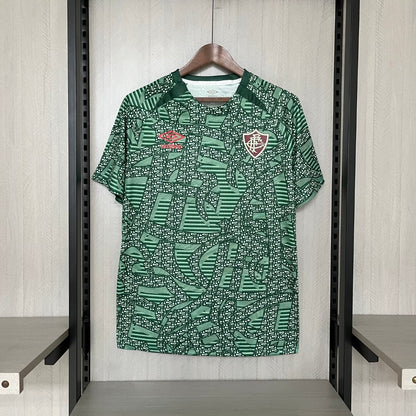 2024 25 Fluminense Pre-match Green Jersey