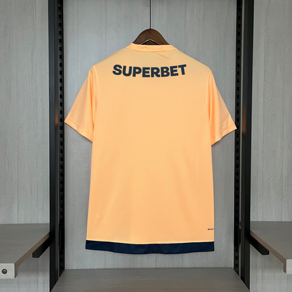 2024 25 São Paulo Training Wear Beige All Sponsors