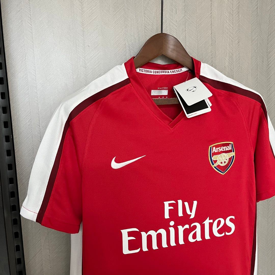 Retro Arsenal 2008 10 Home Jersey
