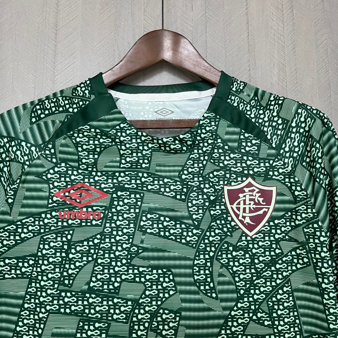 2024 25 Fluminense Pre-match Green Jersey