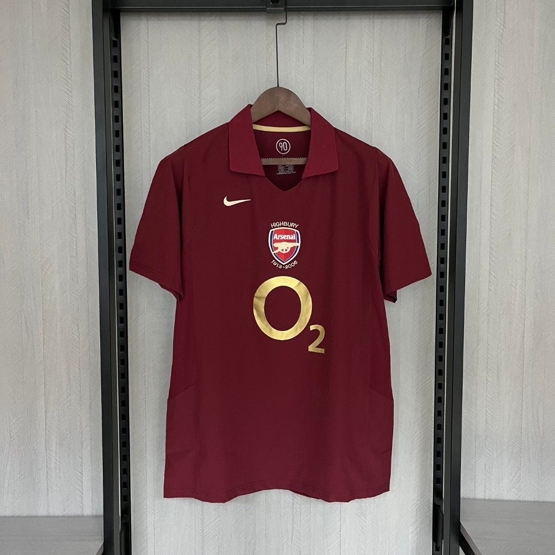 Retro Arsenal 2005 06 Home