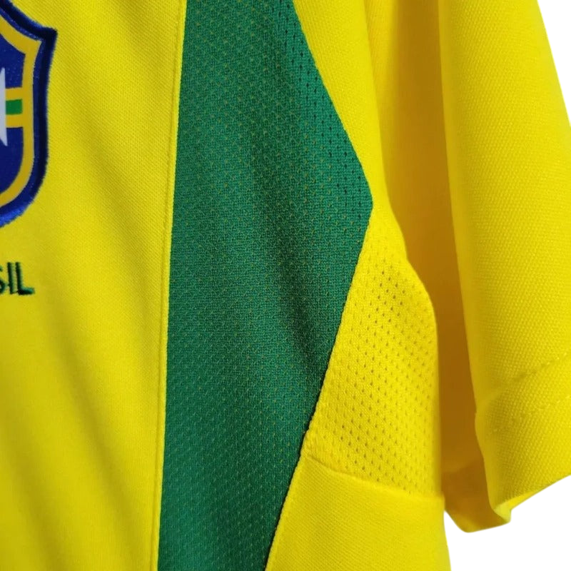 Brazil 2002/2004 Home Retro Jersey