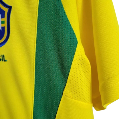 Brazil 2002/2004 Home Retro Jersey