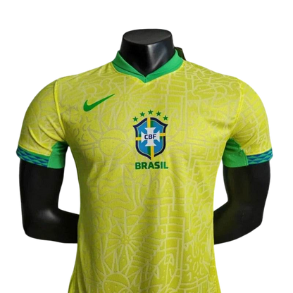 Player Version Brazil 2024 Copa Home Authentic Jersey - ZHÓRN