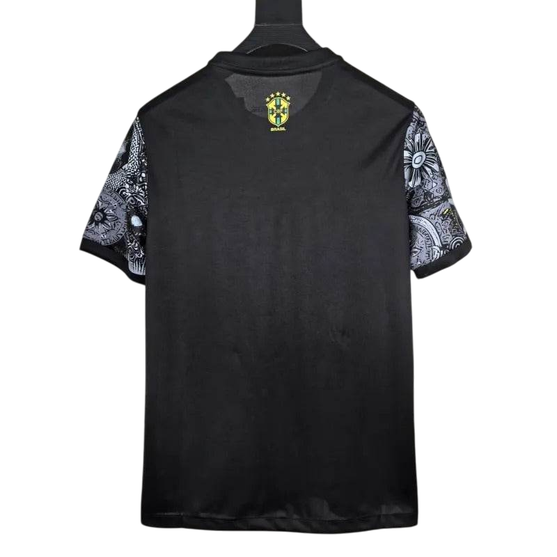 2024-25 Brazil Special Black Soccer Jersey - ZHÓRN