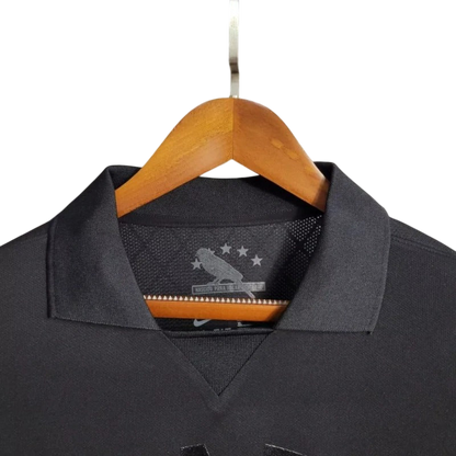 Brazil 2013/2014 All Black Third Retro Jersey