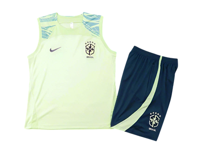 Brazil 23/24 Sleeveless Jersey and Shorts Set D890 - ZHÓRN