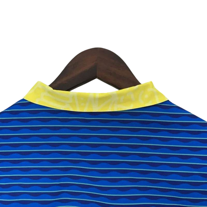 Brazil 23/24 Windbreaker Jacket - Reversible (Yellow and Blue) - ZHÓRN