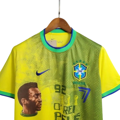 Brazil Commemorate Authentic Jersey - Pelé