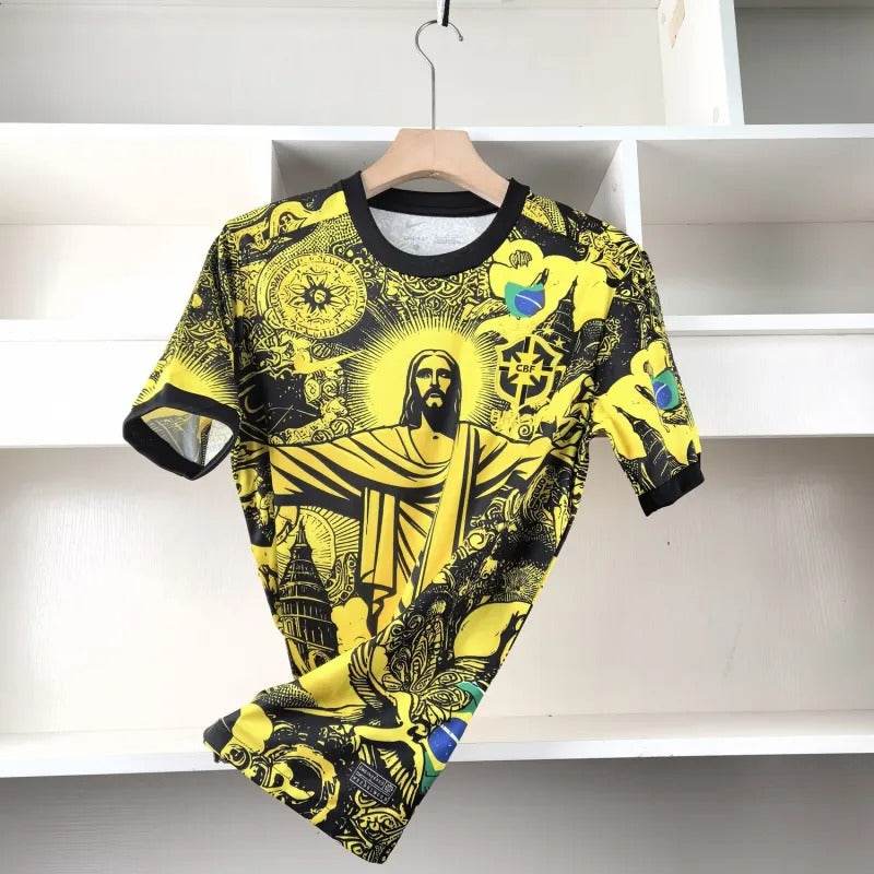 2024-25 Brazil Special Black Soccer Jersey - ZHÓRN