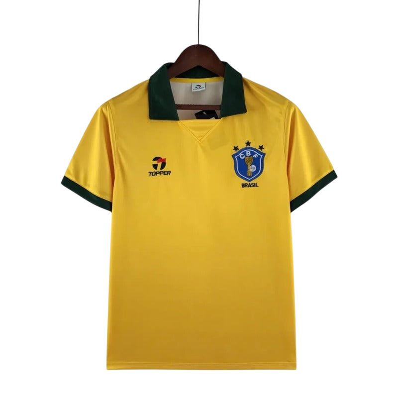 Brazil 1988/1991 Home Retro Jersey