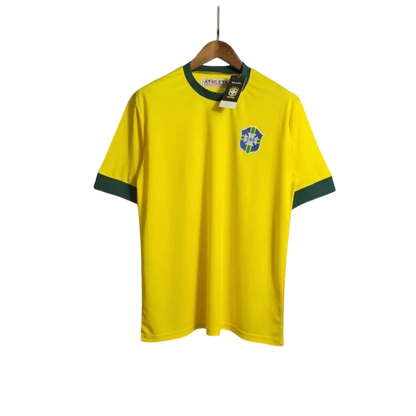 Brazil 1970 World Cup Home Retro Jersey