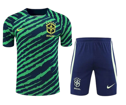Brazil 2022/23 Training Adult Jersey+Short 418 - ZHÓRN