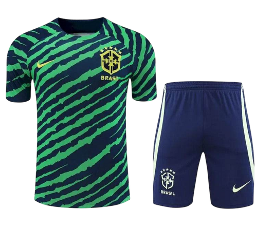 Brazil 2022/23 Training Adult Jersey+Short 418 - ZHÓRN