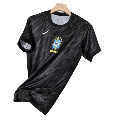 2024-25 Brazil Special Black Soccer Jersey - ZHÓRN
