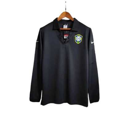 Brazil 2004 Centenary Special Retro Long Sleeve Jersey - ZHÓRN