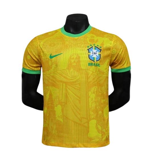 Thai Version Brazil 2024 Special Jersey Christ Redeemer - ZHÓRN