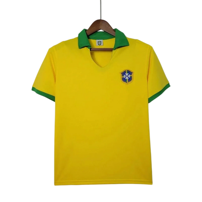 Brazil 1957 Home Retro Jersey