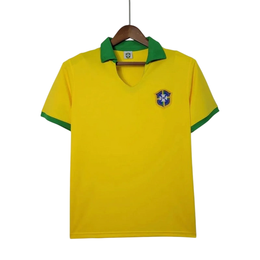 Brazil 1957 Home Retro Jersey