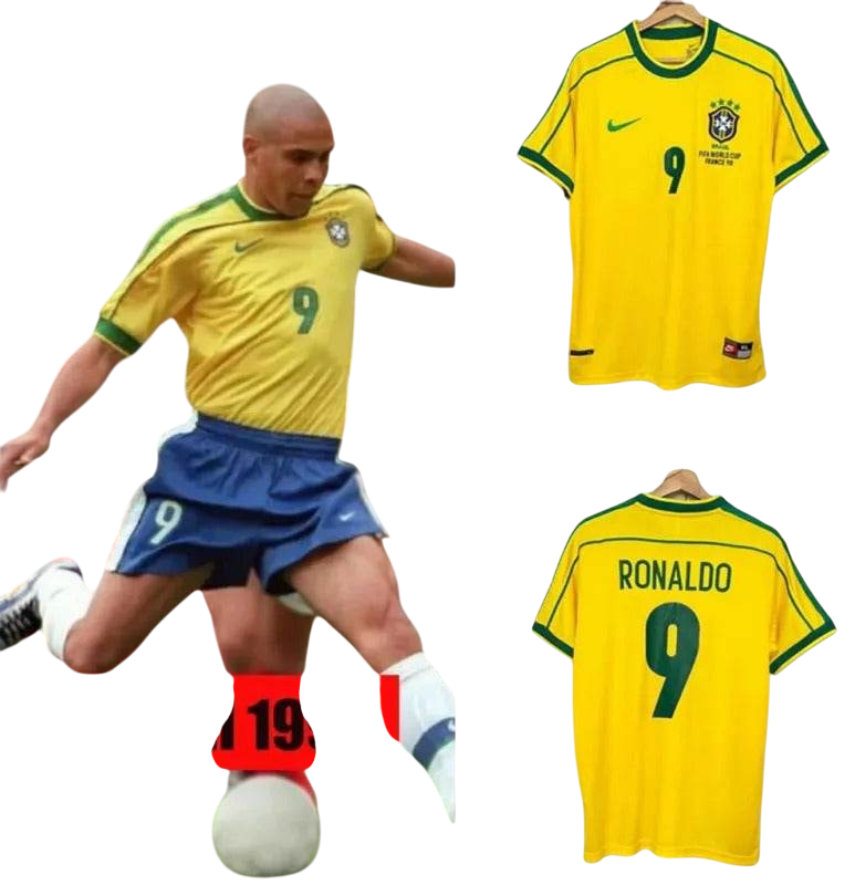 Brazil 1998/2000 Home Retro Jersey - ZHÓRN