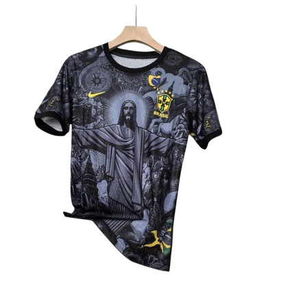 2024-25 Brazil Special Black Soccer Jersey - ZHÓRN