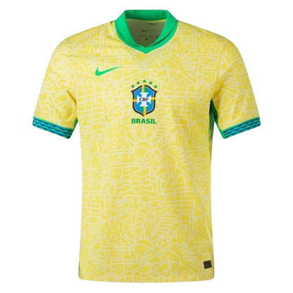 Player Version Brazil 2024 Copa Home Authentic Jersey - ZHÓRN