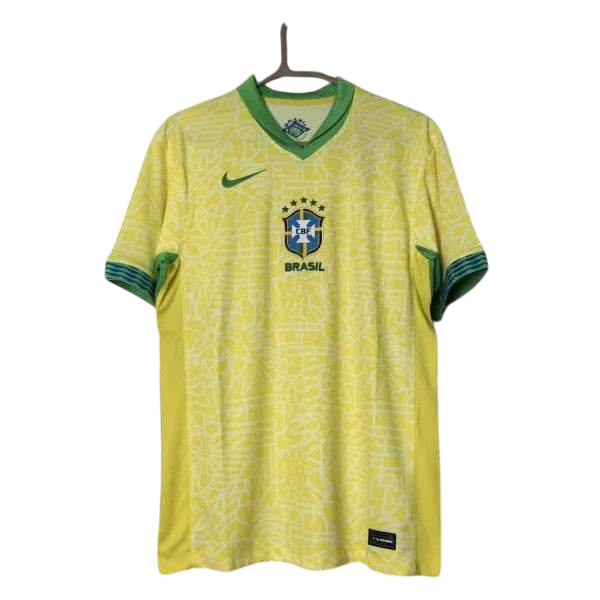2024-25 Brazil National Team Home Soccer Jersey - ZHÓRN