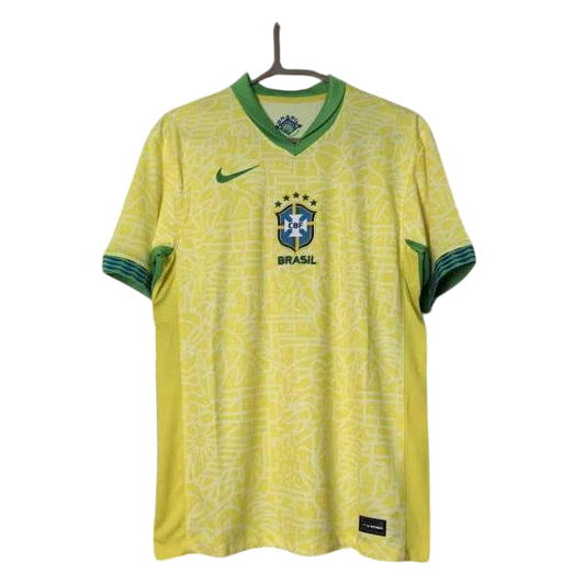 2024-25 Brazil National Team Home Soccer Jersey - ZHÓRN